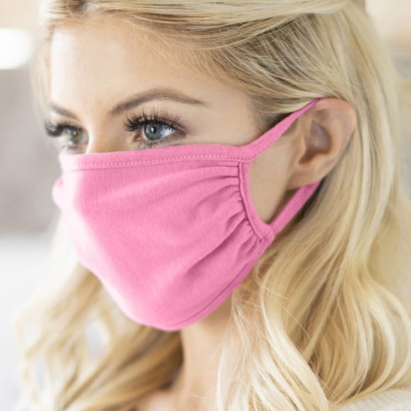 Trend Setter Diva Boutique Accessories - 2 for 20! Hot Pink face mask